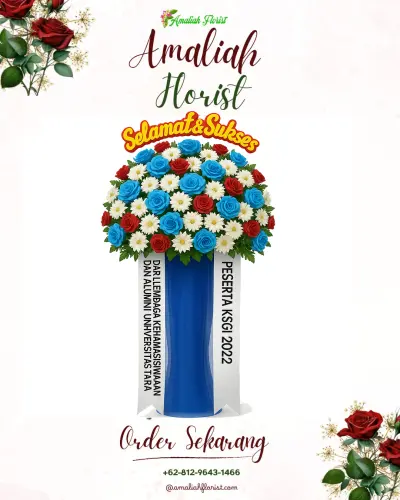 Standing Flower di Rumah Duka Jelambar